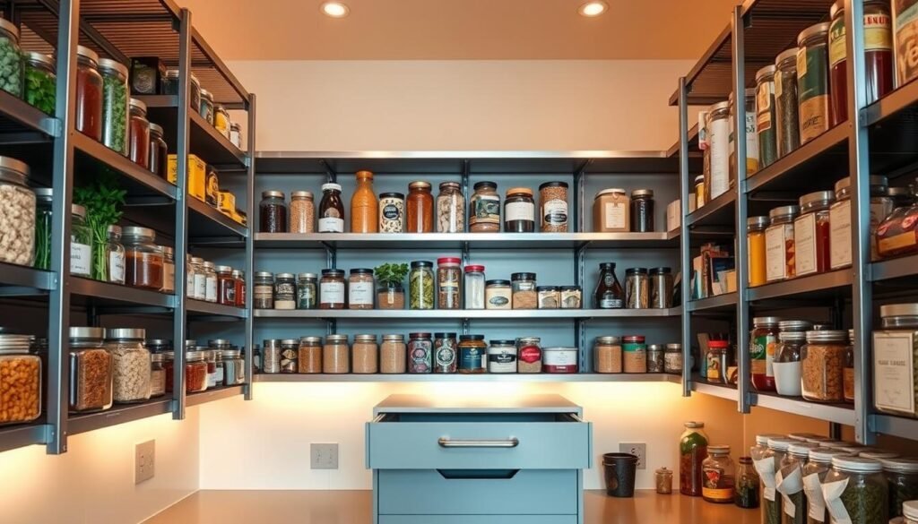efficient pantry storage
