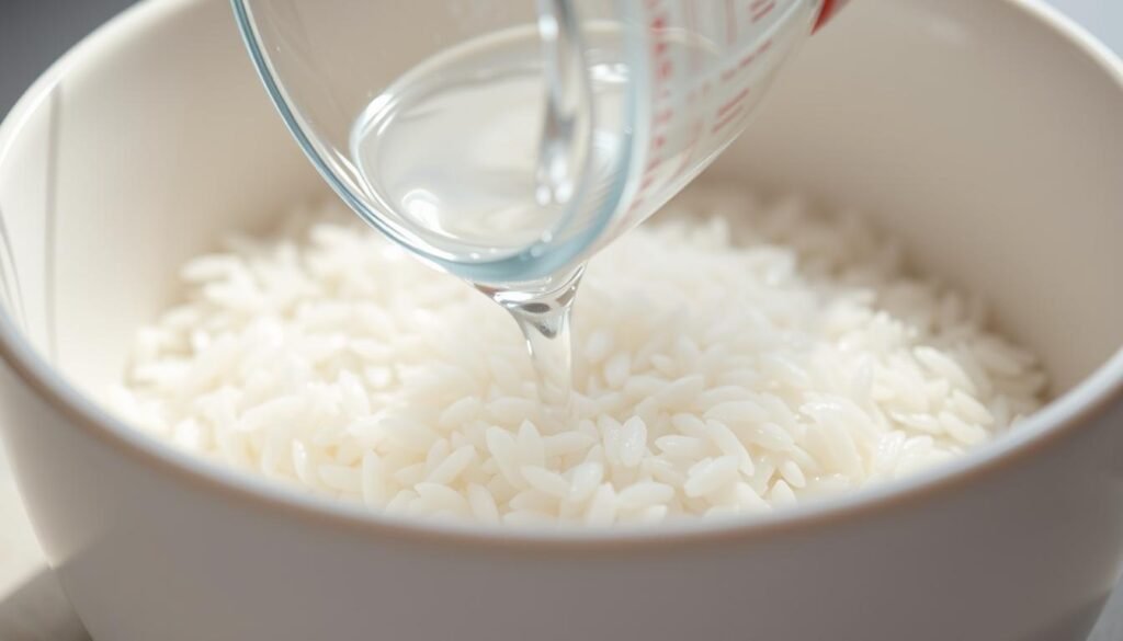 water to rice ratio