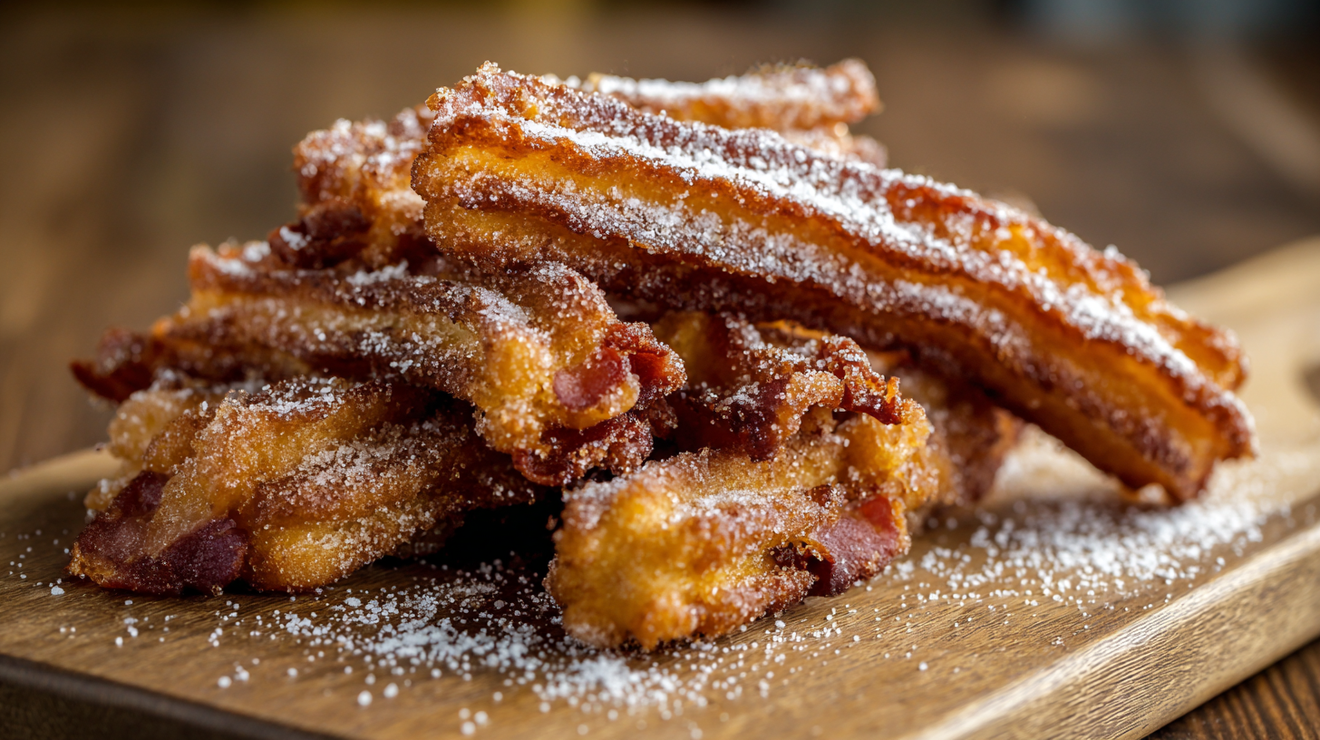 You are currently viewing Bacon-Stuffed Cheddar Churros | A Savory Twist on a Sweet Classic
