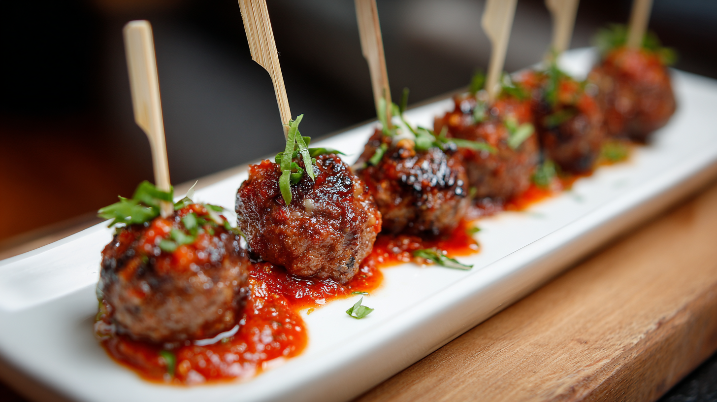 You are currently viewing Delicious Mini Meatball Skewers with Marinara | Bite-Sized Party Favorite