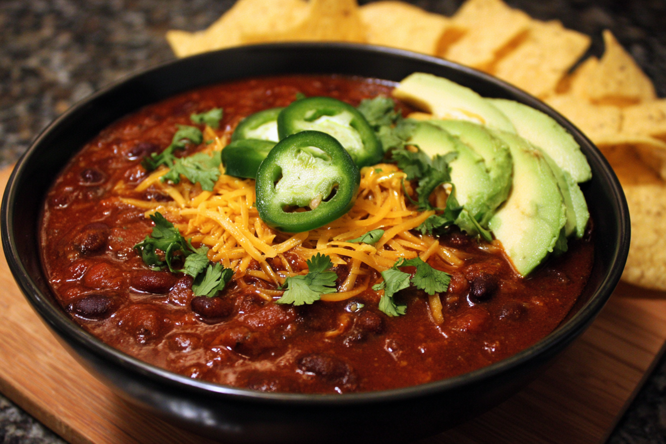 You are currently viewing Bold Spicy Black Bean Chili | A Hearty One-Pot Favorite